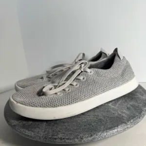 Allbirds Tree Piper Tennis Shoes Wool Grey White 10