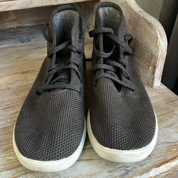 🖤Allbirds TT Tree Topper High Top Sneakers shoes dark grey size 10