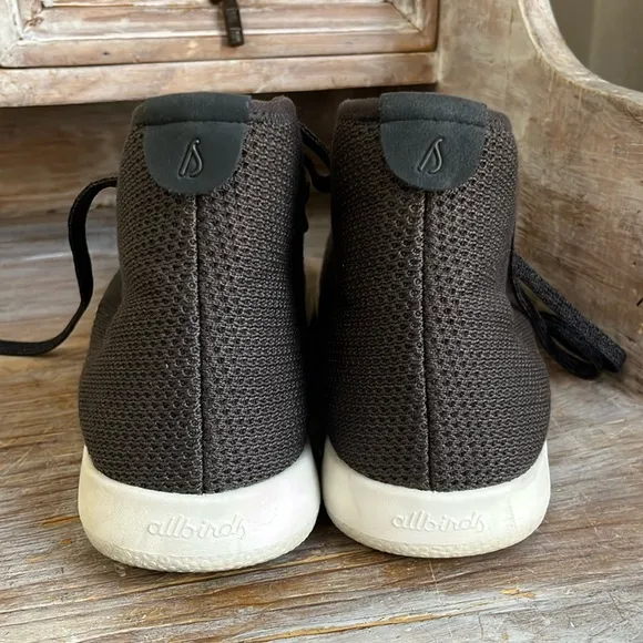 🖤Allbirds TT Tree Topper High Top Sneakers shoes dark grey size 10