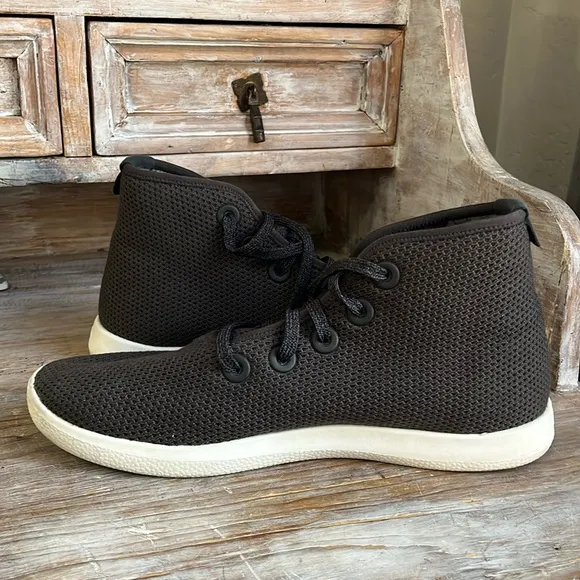 🖤Allbirds TT Tree Topper High Top Sneakers shoes dark grey size 10