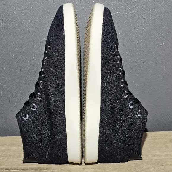 Allbirds Wool Piper Mids Size 12 Chukka High Top Sneaker Shoes Heathered Gray