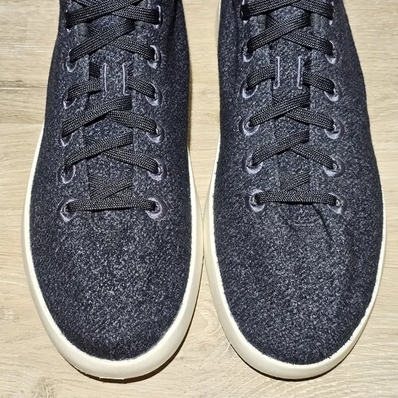 Allbirds Wool Piper Mids Size 12 Chukka High Top Sneaker Shoes Heathered Gray