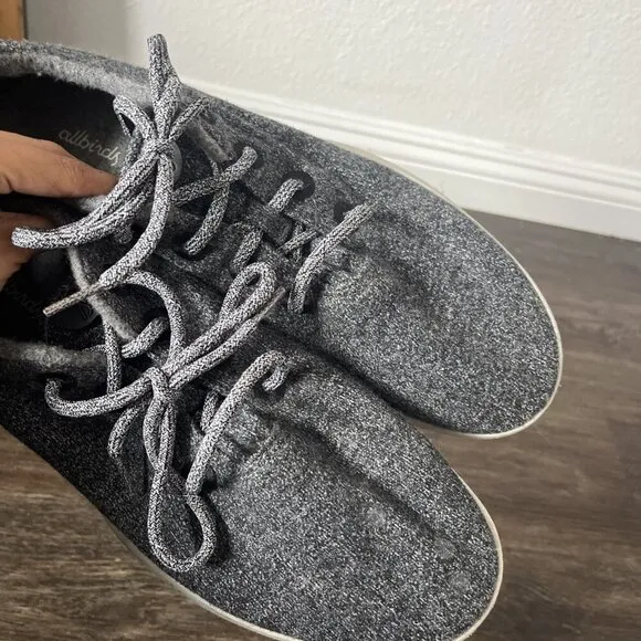 Allbirds Wool Runner Mens Size 13 Shoes Dark Gray Walking Running Sneakers