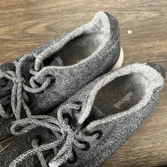 Allbirds Wool Runner Mens Size 13 Shoes Dark Gray Walking Running Sneakers