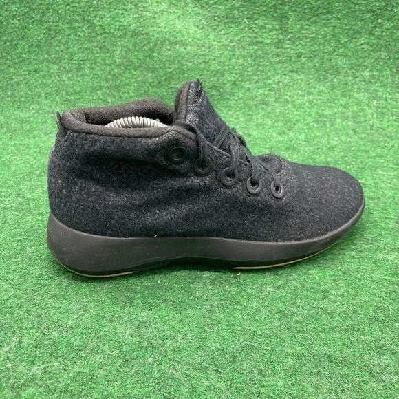 Allbirds Wool Runner Up Mizzles Shoes Blue High Top Sneakers Womens Size 9