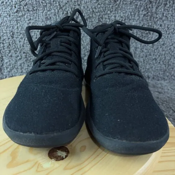 Allbirds Wool Runner Up Mizzles Shoes Mens Size 10 Black High Top Sneakers