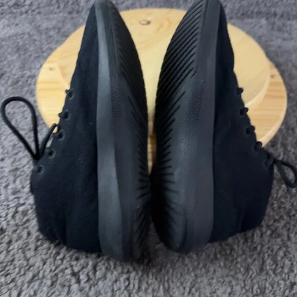 Allbirds Wool Runner Up Mizzles Shoes Mens Size 10 Black High Top Sneakers