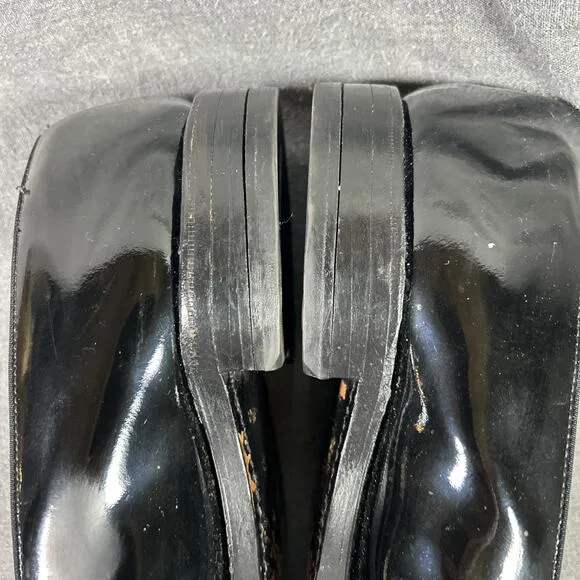 Allen Edmonds Men's Ritz Black Patent Leather Tuxedo Loafers Bow Slip On 8.5 3E