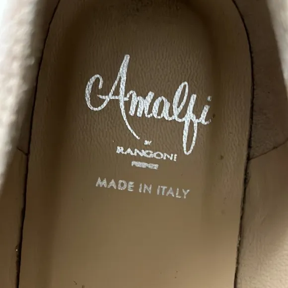 Almafi by Rangoni Tan Suede Losfer- Women Size 8