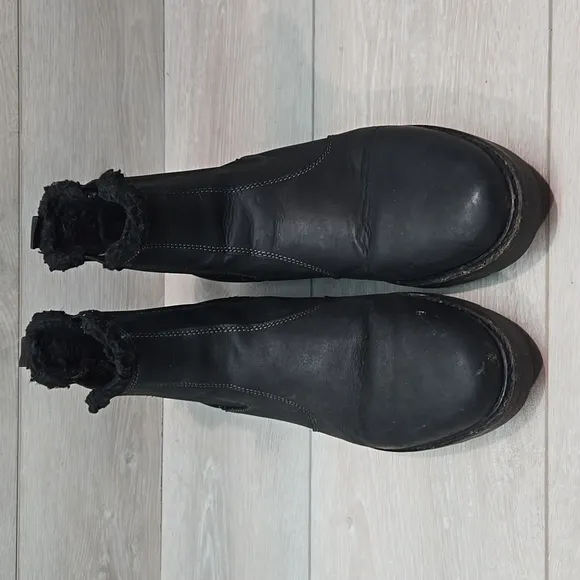 Alpine Design Ortholite Women Leather High Top Boots Shoes Sz 9