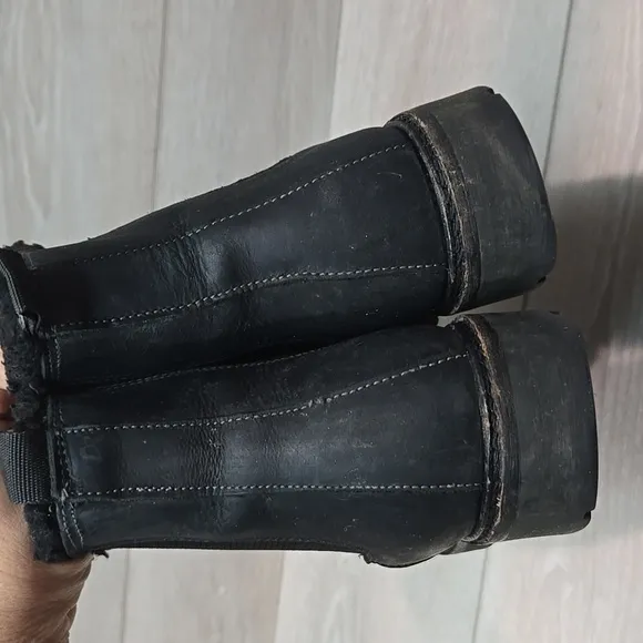 Alpine Design Ortholite Women Leather High Top Boots Shoes Sz 9