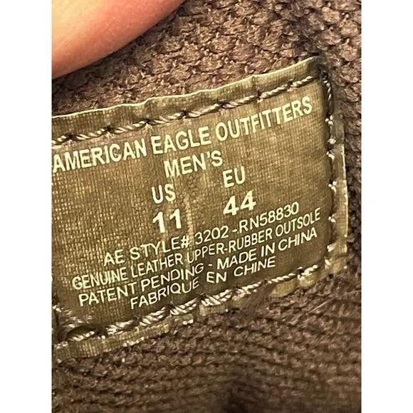 American Eagle Outfitters 3202 Men's Sneakers 11 Brown Suede Vintage Y2k 90s