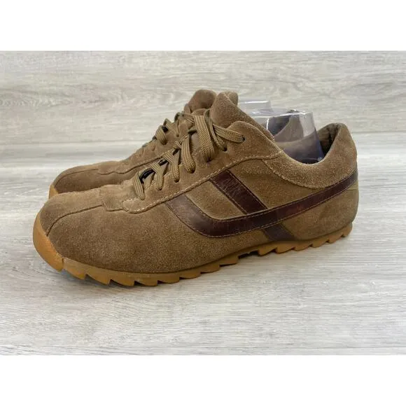 American Eagle Outfitters 3202 Men's Sneakers 11 Brown Suede Vintage Y2k 90s