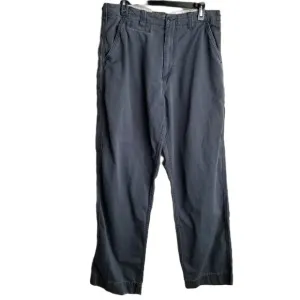 American Eagle Vintage Pants Mens Size 34 Slate Gray Cotton Streetwear Utility