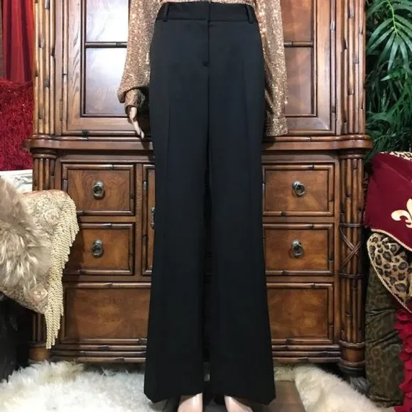 Anne Klein Le Louvre Obsidian Ruffle Lapel Jacket