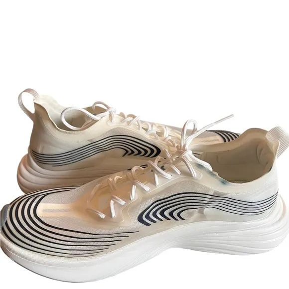 APL Streamline Lace Up Running Shoe White/Transparent/Midnight Women’s S…
