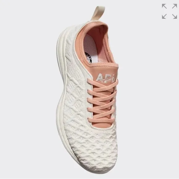 APL Techloom Phantom Running Sneaker in Ivory Blush