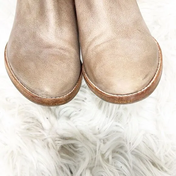 Aquatalia Frannie Woven Ankle Booties Boots 8