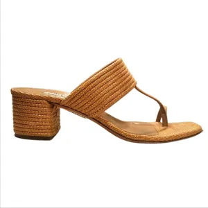 AQUAZZURA | Sundance 50 Thong Sandals in Nude ~ Size EU 36.5 / US 6.5