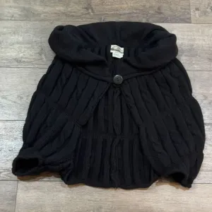 Aran Crafts 3D Cable Knite Cardigan Sweater 100% Charcoal Merino Wool Ireland