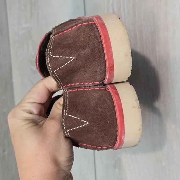 Ariat Kids Girl Western Cowboy Loafer Slip on shoes sz 1