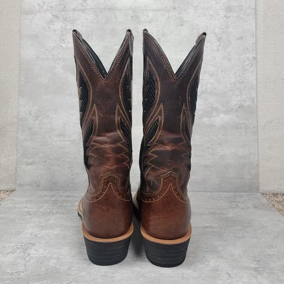 Ariat Mens Heritage Roughstock VentTEK  Boots Gingersnap Tan 10019980 Size 8.5 D