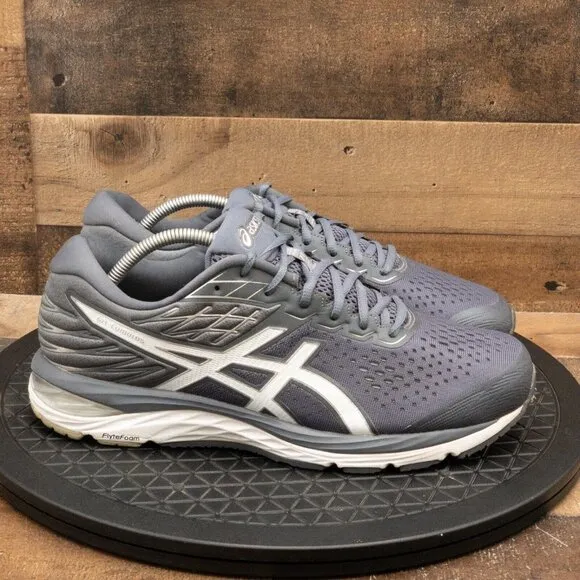 ASICS GEL CUMULUS 21 MENS ATHLETIC SHOES RUNNING WALKING GRAY LOW SIZE 11