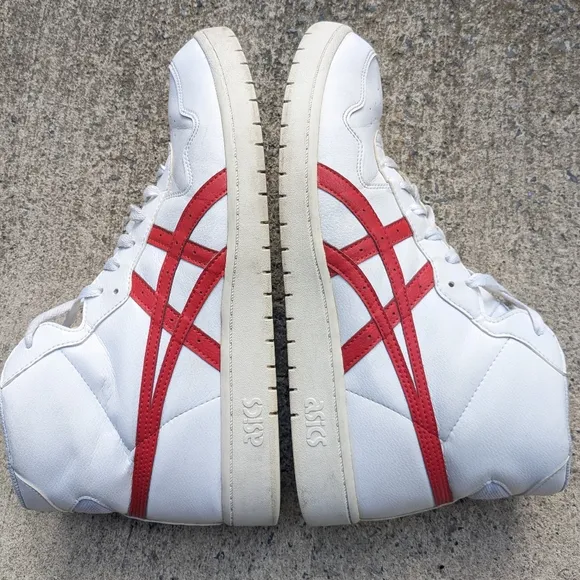 Asics‎ Japan L Mid 'Classic Red' Sneakers Size 12.5