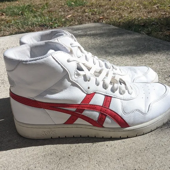 Asics‎ Japan L Mid 'Classic Red' Sneakers Size 12.5