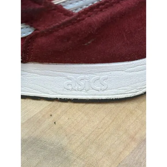 Asics Lyte Classic Men's Shoes Men Size 10 Oyster Red White Grey 1201A103