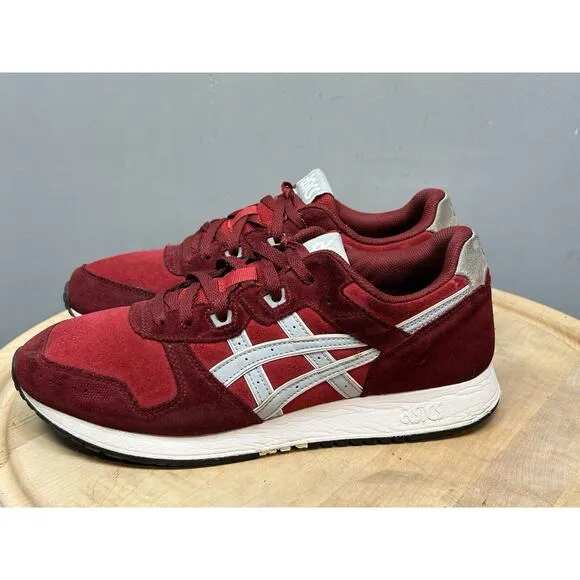 Asics Lyte Classic Men's Shoes Men Size 10 Oyster Red White Grey 1201A103