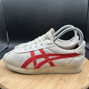 ASICS Women's Size 7 White Vintage Cheerleader &amp; Danzteam Sneakers Shoes QN782