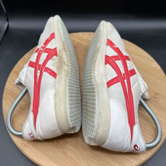 ASICS Women's Size 7 White Vintage Cheerleader &amp; Danzteam Sneakers Shoes QN782