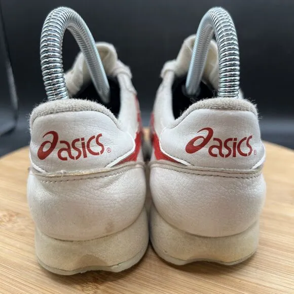 ASICS Women's Size 7 White Vintage Cheerleader &amp; Danzteam Sneakers Shoes QN782