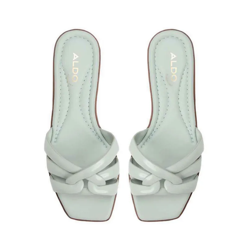 Augustia Flat Sandals - Other Green