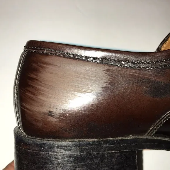 Authentic Vintage Coach Derby Cabernet Shoes