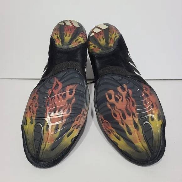 B22 Vintage Y2K Adidas Tyrint 2 Wrestling Shoes Boxing MMA 2005 Black Men's 15
