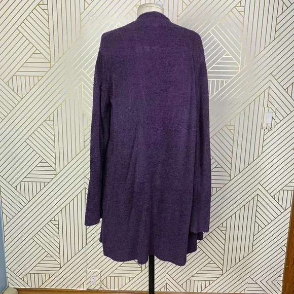 Barefoot Dreams CozyChic Lite Calypso Wrap Cardigan in Purple Size US S/M