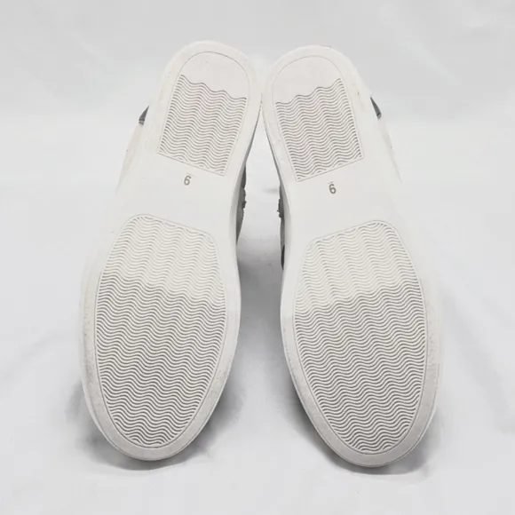 BCBGENERATION JANSY HIGH TOP SNEAKERS ZIP UP BLACK BRIGHT WHITE WOMENS 9 NIB