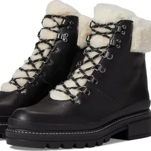 Bernardo Dash (Black Tumbled Calf) Women's Boots sz 6.5 M Shoes New $298 Anthro