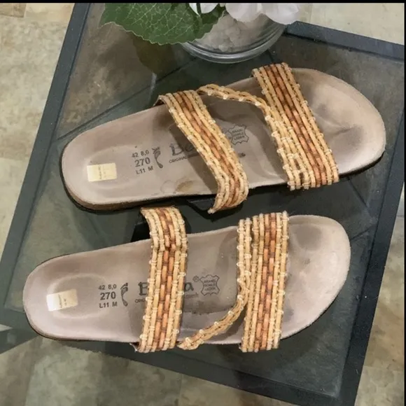 BETULA By BIRKENSTOCK Woven Strap Sandals