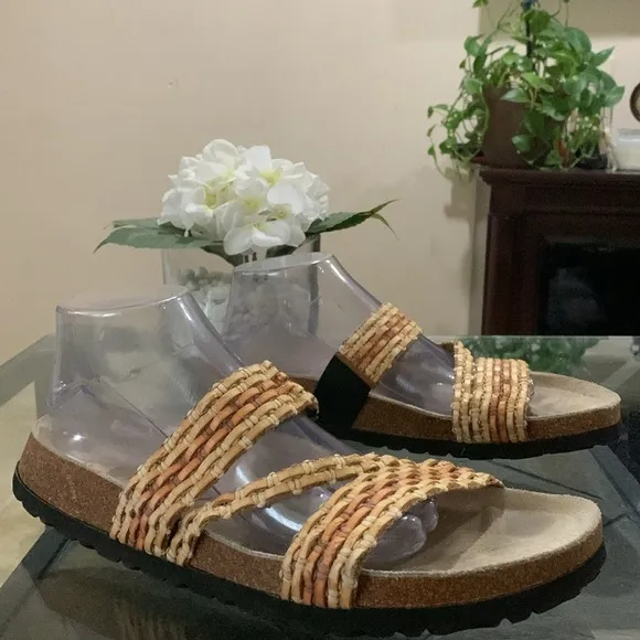 BETULA By BIRKENSTOCK Woven Strap Sandals