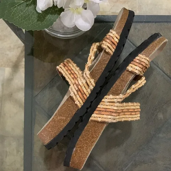 BETULA By BIRKENSTOCK Woven Strap Sandals