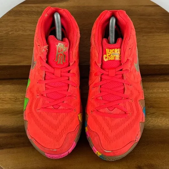 Big Kids Nike Kyrie 4 Lucky Charms Athletic Basketball Sneakers Shoes Size 6.5 Y
