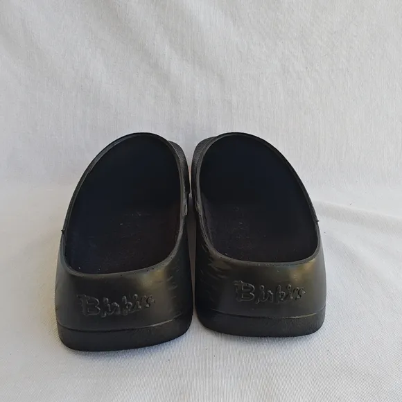 Birkenstock Super-Birki Shoes Polyurethane Slip On Clog EU 40 Black Unisex Nurse