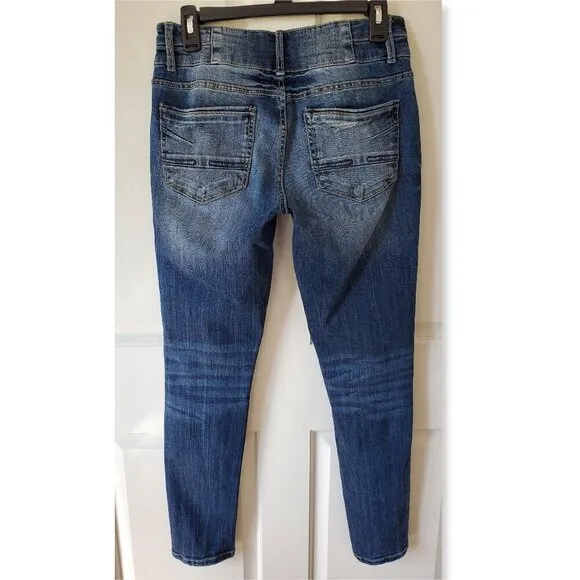 BKE PAYTON Universal Fit Mid Rise Ankle Skinny Stretch Jeans 26 LK New