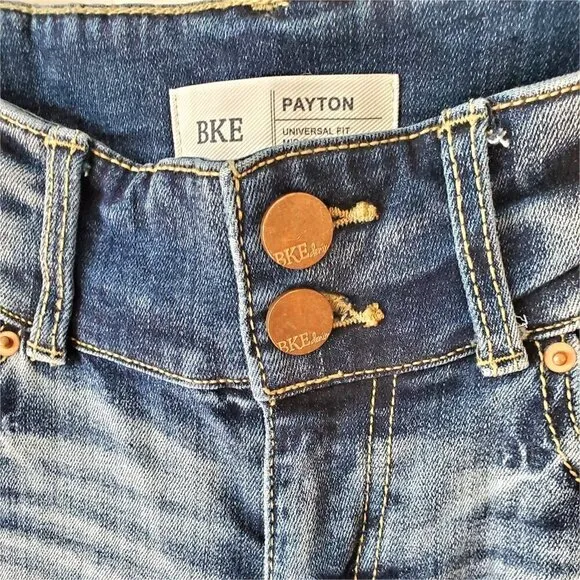 BKE PAYTON Universal Fit Mid Rise Ankle Skinny Stretch Jeans 26 LK New