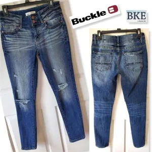 BKE PAYTON Universal Fit Mid Rise Ankle Skinny Stretch Jeans 26 LK New