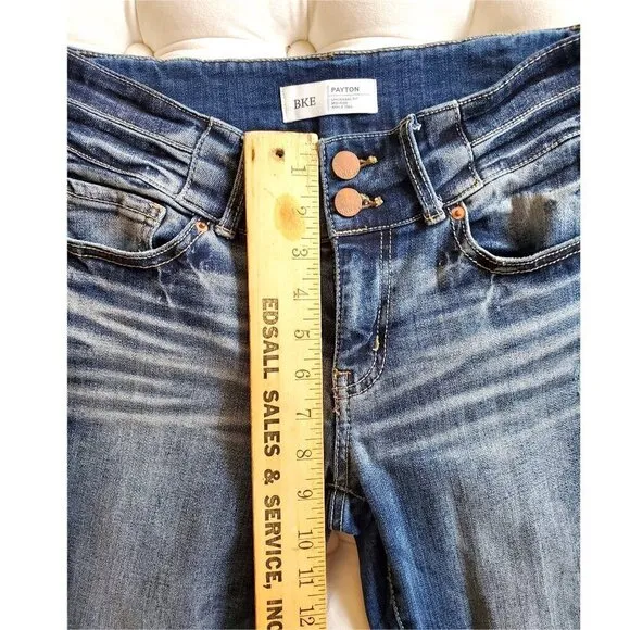 BKE PAYTON Universal Fit Mid Rise Ankle Skinny Stretch Jeans 26 LK New