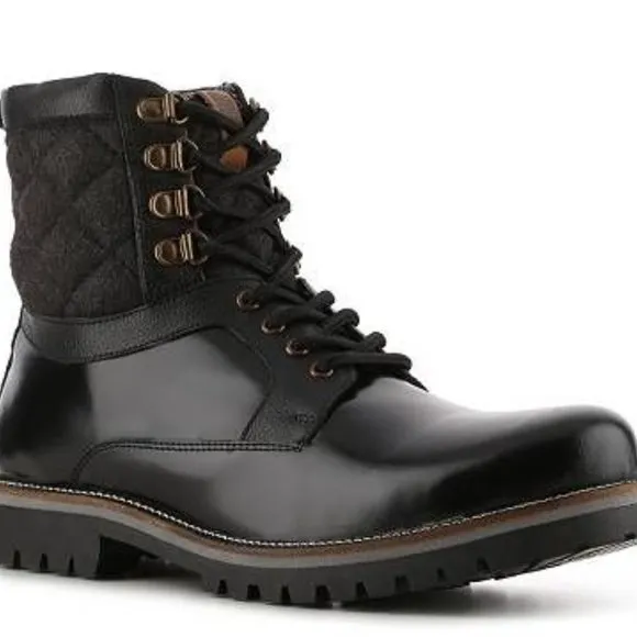 Black Ben Sherman Miller Boots in Black New